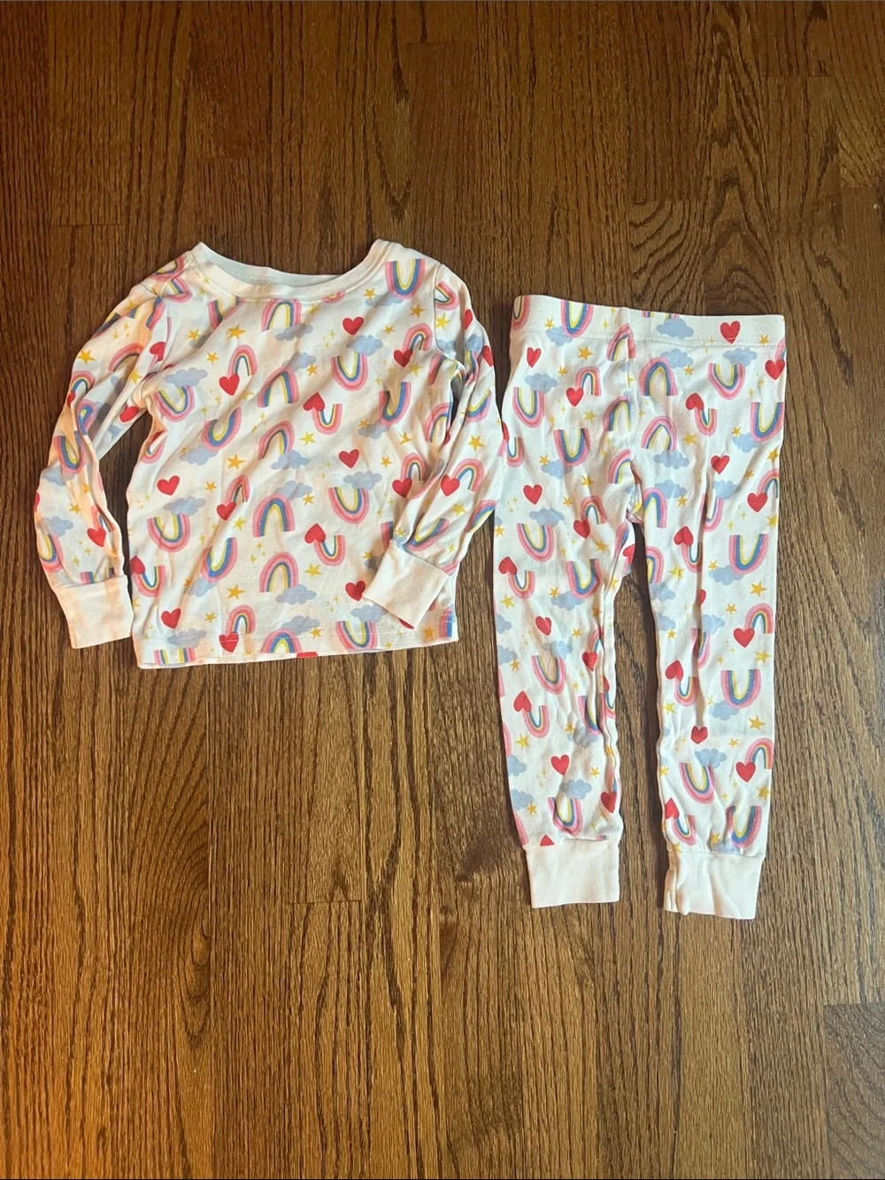 3 snug fit sets of PJs- Gap and Old Navy